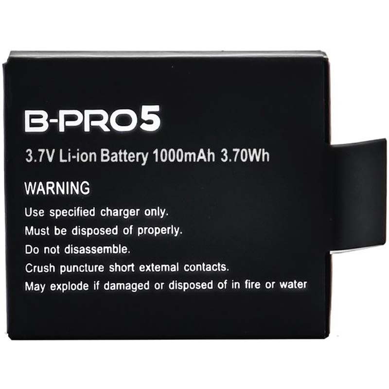 B pro 5. Use specified Charger only. B A Pro Mah.