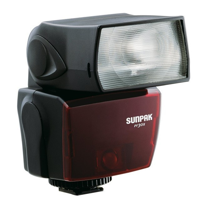 Sunpak 222 Xenon Shoe Mount Flash For Film SLR Cameras – Used, Working Condition